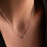 Goldsmiths Sterling Silver 5x6 Heart Pendant