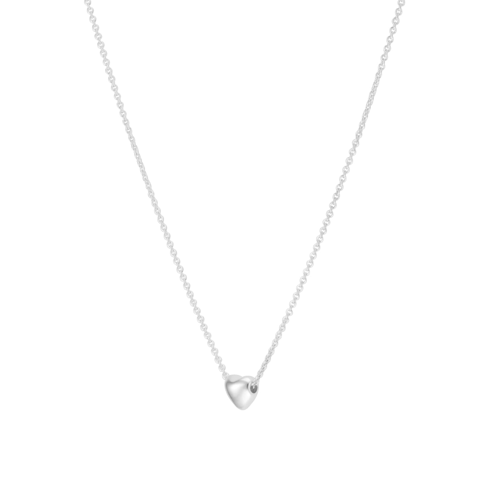 Goldsmiths Sterling Silver 5x6 Heart Pendant