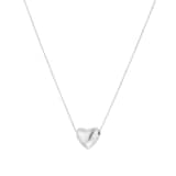 Goldsmiths Sterling Silver 11x10 Puff Heart Pendant