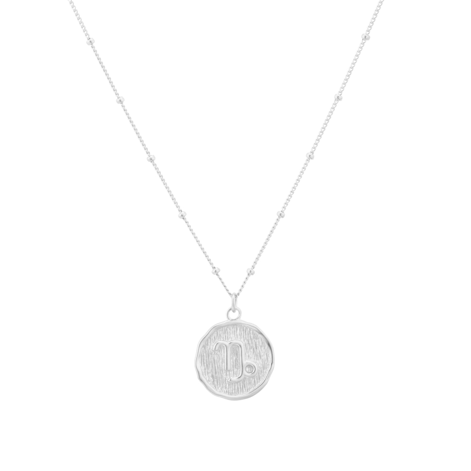 Best Luxury
Sterling Silver Capricorn Beaded Chain Zodiac Pendant Best Luxury
Sterling Silver Capricorn Beaded Chain Zodiac Pendant