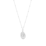 Goldsmiths Sterling Silver Scorpio Beaded Chain Horoscope Pendant