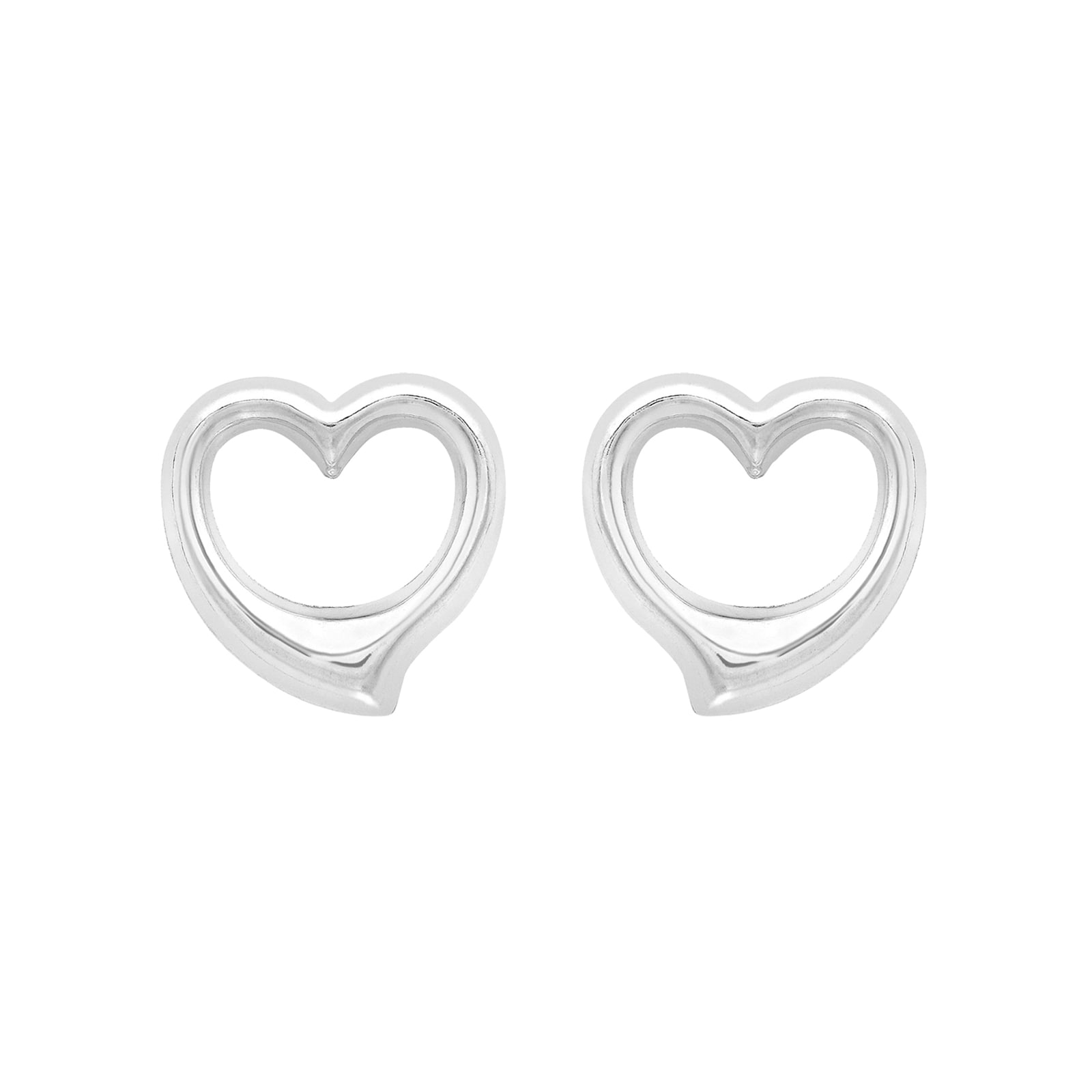 Goldsmiths heart earrings discount