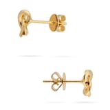Mappin & Webb 18ct Yellow Gold Knot Stud Earrings