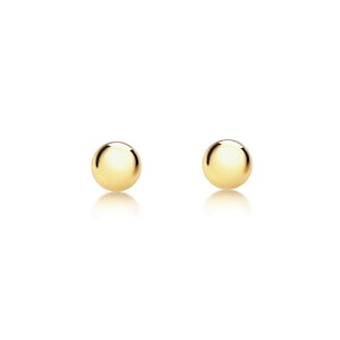 Goldsmiths 9ct Yellow Gold 2mm Ball Stud Earrings