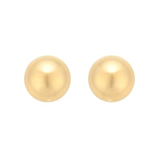 Goldsmiths 18ct Yellow Gold 4mm Ball Stud Earrings