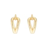 Goldsmiths 9ct Yellow Gold Loop Knot Stud Earrings