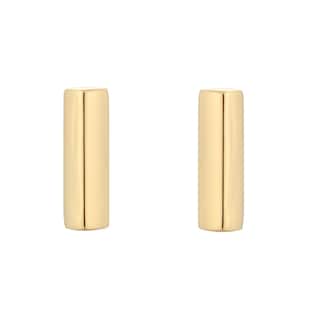 Mappin & Webb 18ct Yellow Gold Bar Stud Earrings