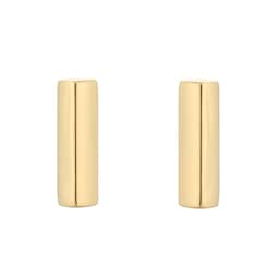 15010339 - 18ct Yellow Gold Bar Stud Earrings