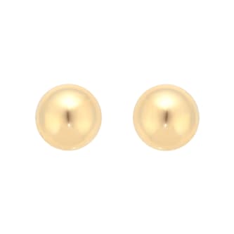 Mappin 
Webb 18ct Yellow Gold 5mm Ball Stud Earrings