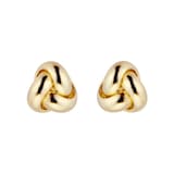 Goldsmiths 9ct Gold Knot Earrings