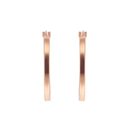 15030736 - 9ct Rose Gold 20mm Large Hoop Earrings