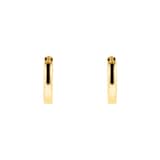 Mappin & Webb 18ct Yellow Gold 11mm Huggie Hoop Earrings