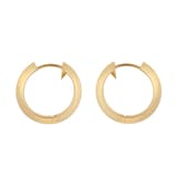 Mappin & Webb 18ct Yellow Gold 20mm Hoop Earrings