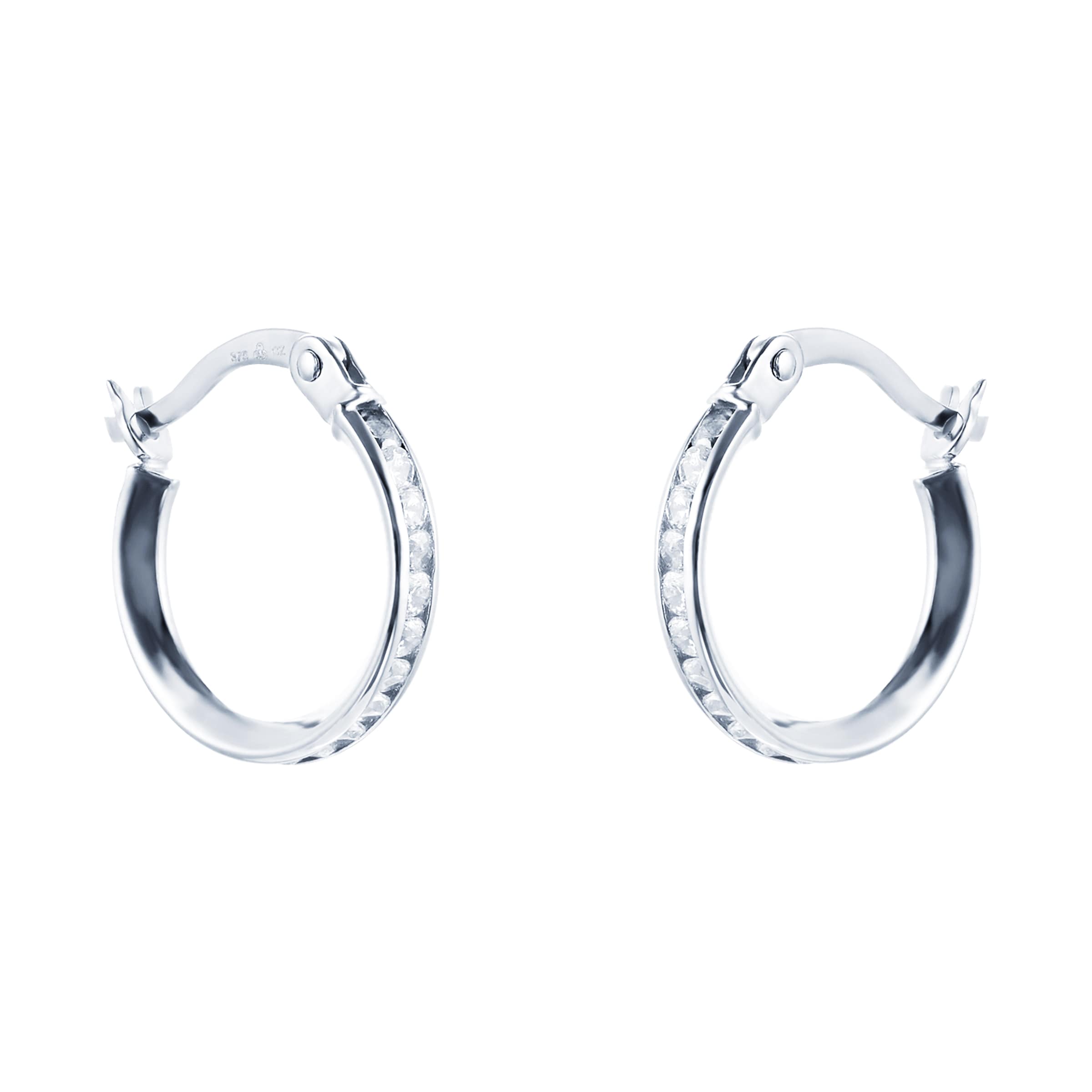 Goldsmiths silver deals hoop earrings