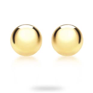Goldsmiths 9ct Yellow Gold 5mm Ball Stud Earrings