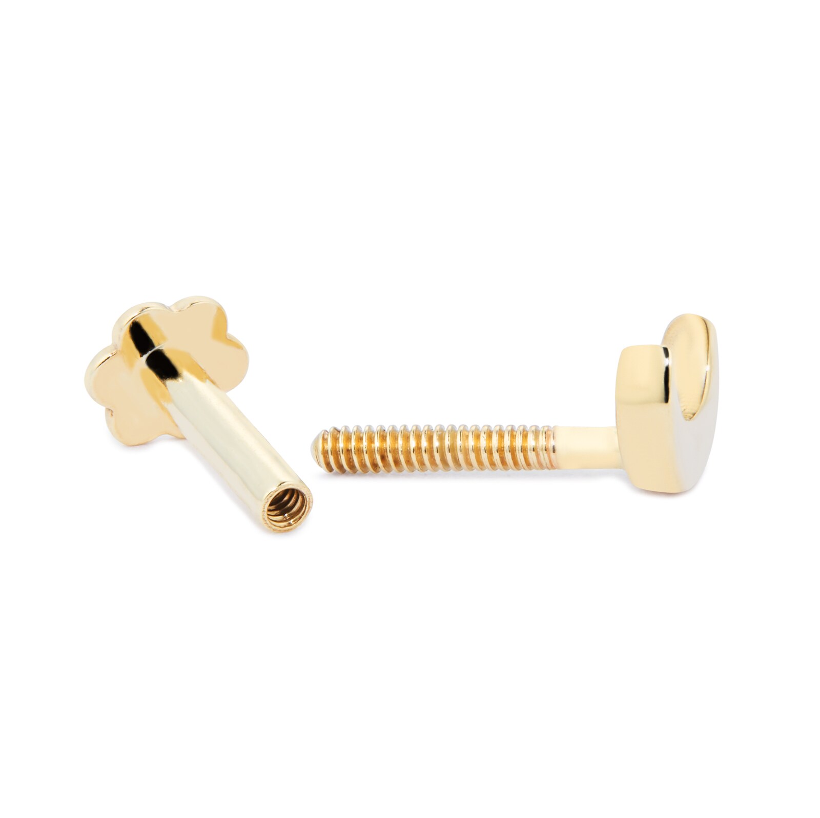 Goldsmiths 9ct Yellow Gold Moon Single Stud Earring