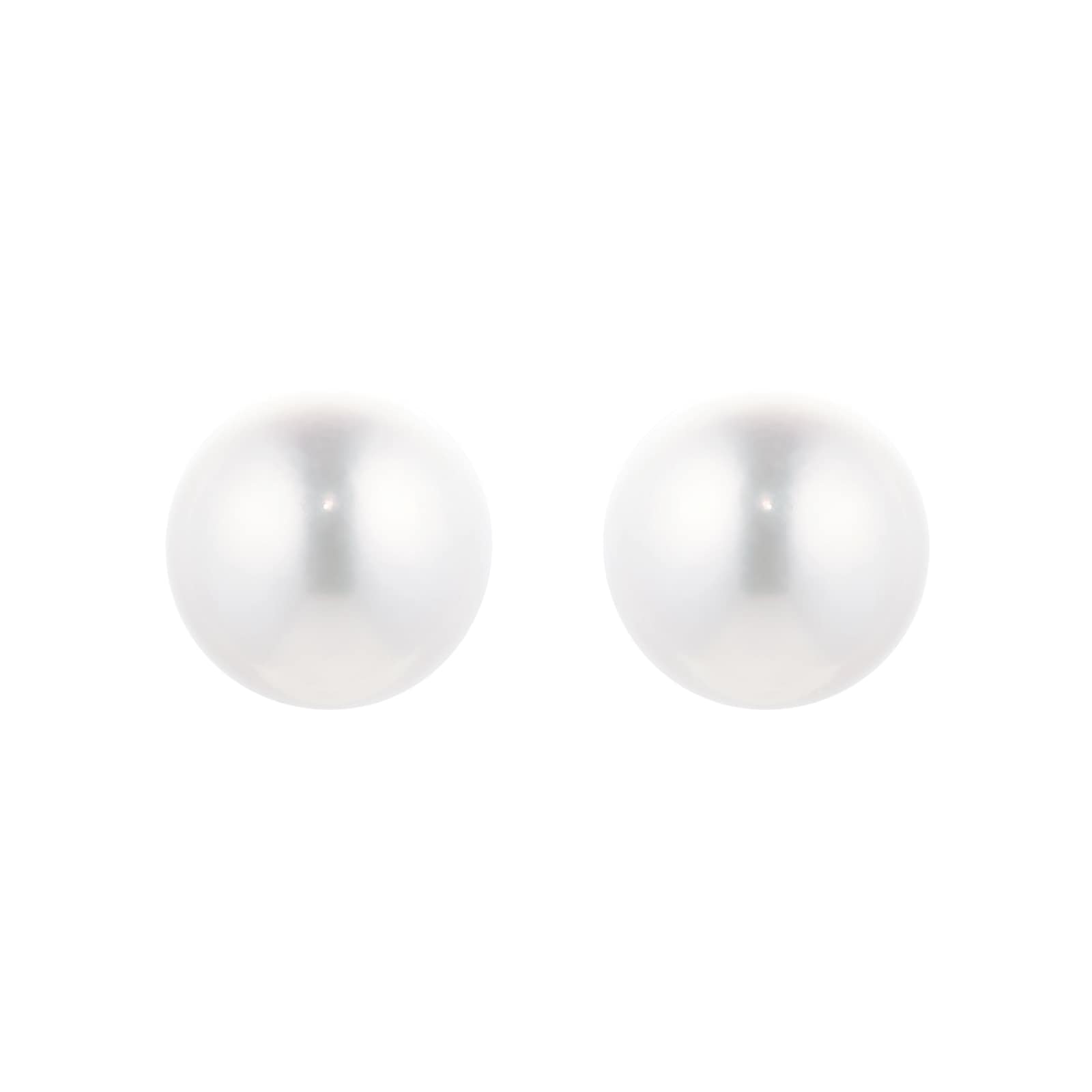 Mappin & Webb 18ct Yellow Gold 7-7.5mm Akoya Pearl Stud Earrings