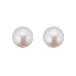 15070330 - 9ct Gold 8.0-8.5mm Freshwater Pearl Earrings