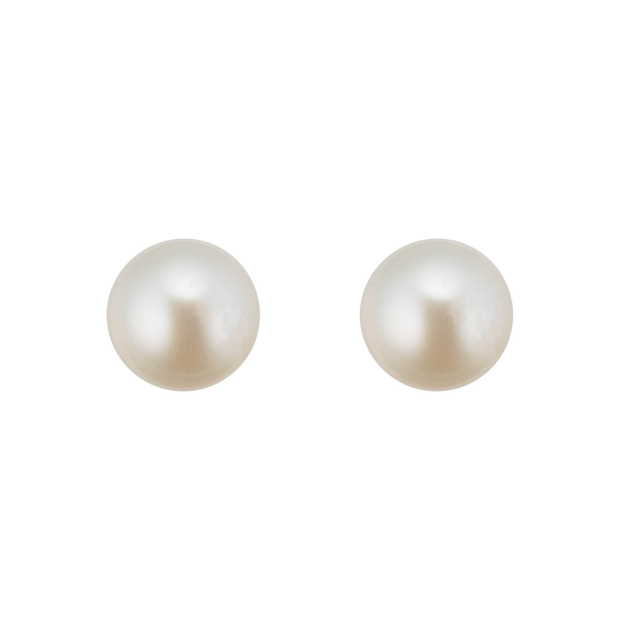 Goldsmiths 9ct Gold 5.0-5.5mm Pearl Earrings Goldsmiths 9ct Gold 5.0-5.5mm Pearl Earrings