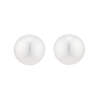 Mappin & Webb 18ct White Gold 7x7.5mm Akoya Pearl Stud Earrings Mappin & Webb 18ct White Gold 7x7.5mm Akoya Pearl Stud Earrings