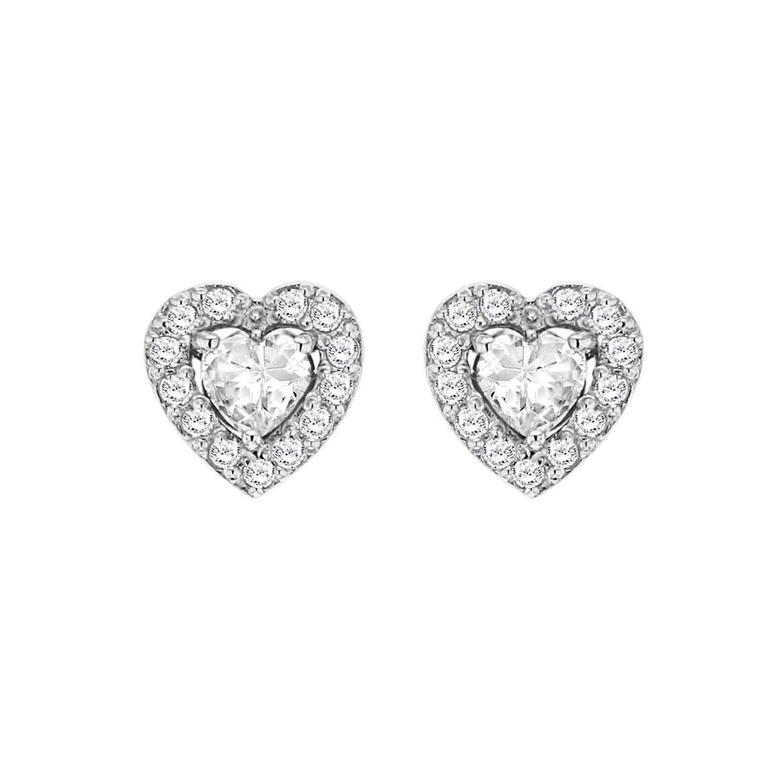 Goldsmiths heart store earrings