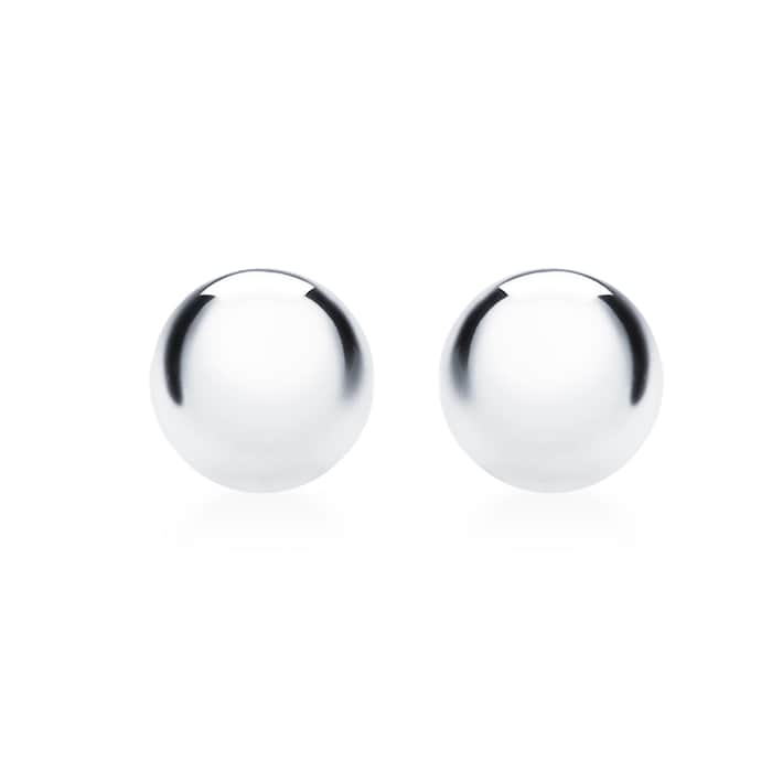 Goldsmiths Sterling Silver 4mm Ball Stud Earrings