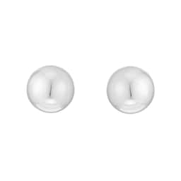 15110064 - Sterling Silver 6mm Polished Ball Stud Earrings