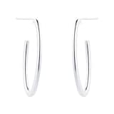 Goldsmiths Silver Hoop Earrings