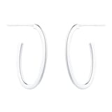 Goldsmiths Silver Hoop Earrings