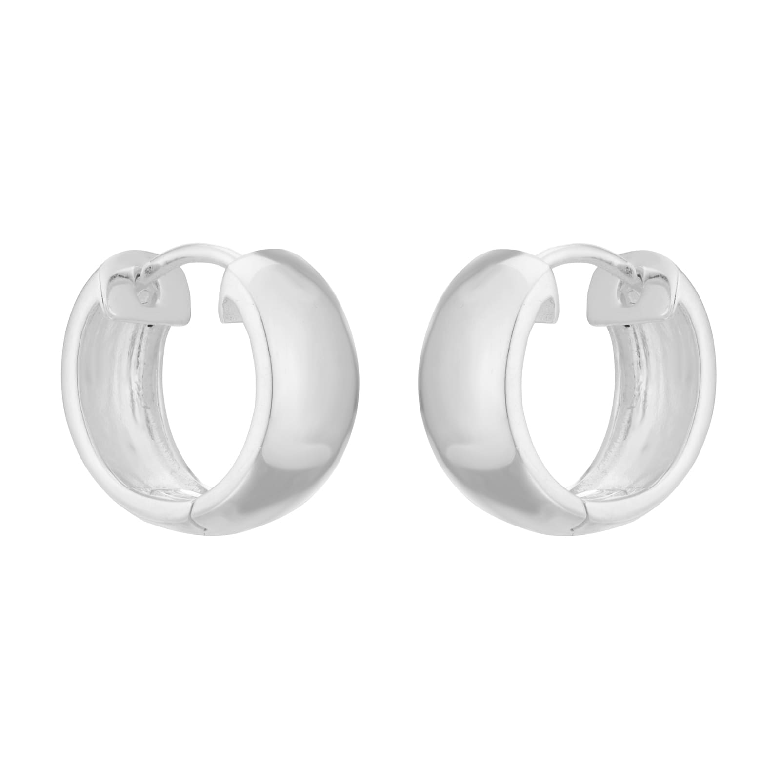 Goldsmiths Sterling Silver 15mm Hoop Earrings Goldsmiths Sterling Silver 15mm Hoop Earrings