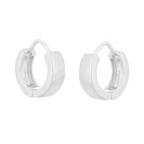 Goldsmiths Sterling Silver 15mm Hoop Earrings