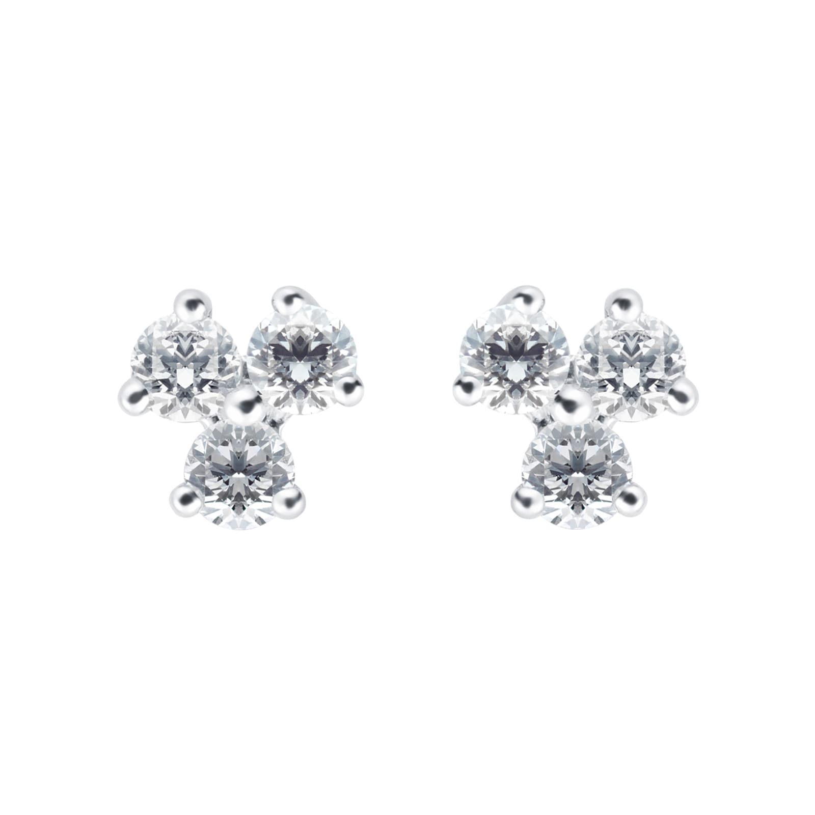 Diamond Earrings, Yellow & White Gold Diamond Studs & Drop Earrings for ...