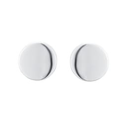 15230000 - Sterling Silver Flat Disc Stud Earrings