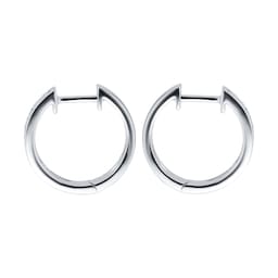 15430012 - 9ct White Gold 0.50ct Channel Set Hoop