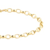 Goldsmiths 9ct Yellow Gold Hollow Belcher Bracelet