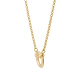 Mappin & Webb 18ct Yellow Gold Circle Pendant