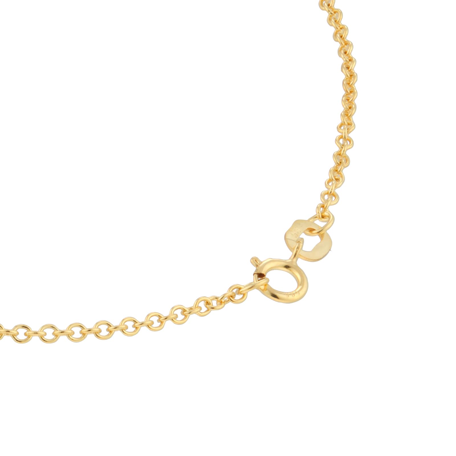 Mappin & Webb 14ct Yellow Gold 21x40mm Cross Pendant
