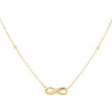 Mappin & Webb 18ct Yellow Gold Infinity Pen Ball Chain