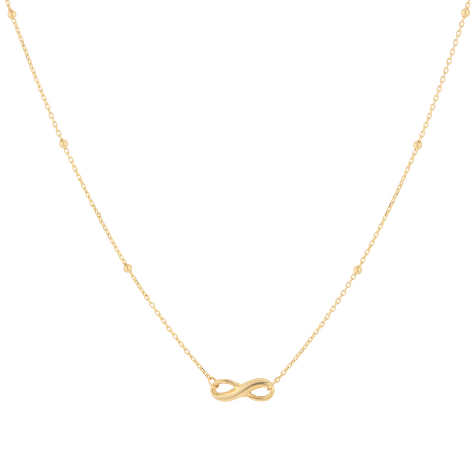 Mappin & Webb 18ct Yellow Gold Infinity Pen Ball Chain