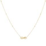 Mappin & Webb 18ct Yellow Gold Infinity Pen Ball Chain