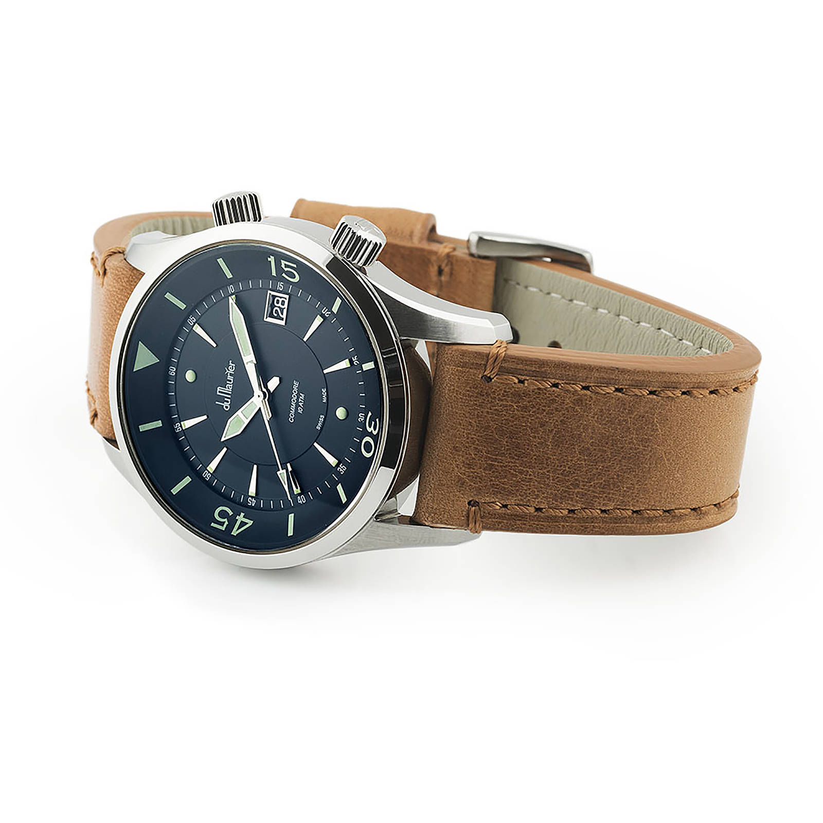 Du Maurier Commodore 41mm Mens Watch