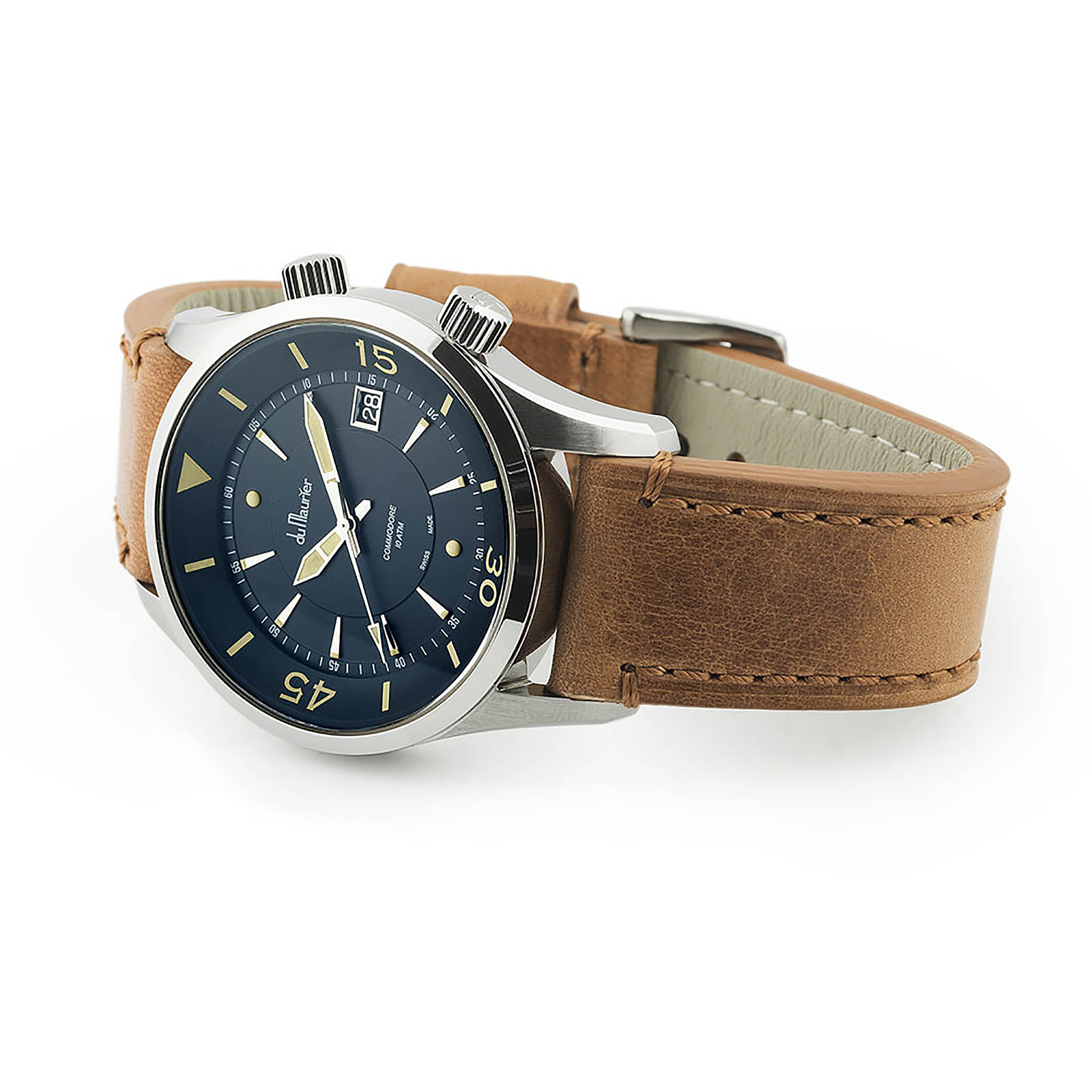 Du Maurier Commodore 41mm Mens Watch