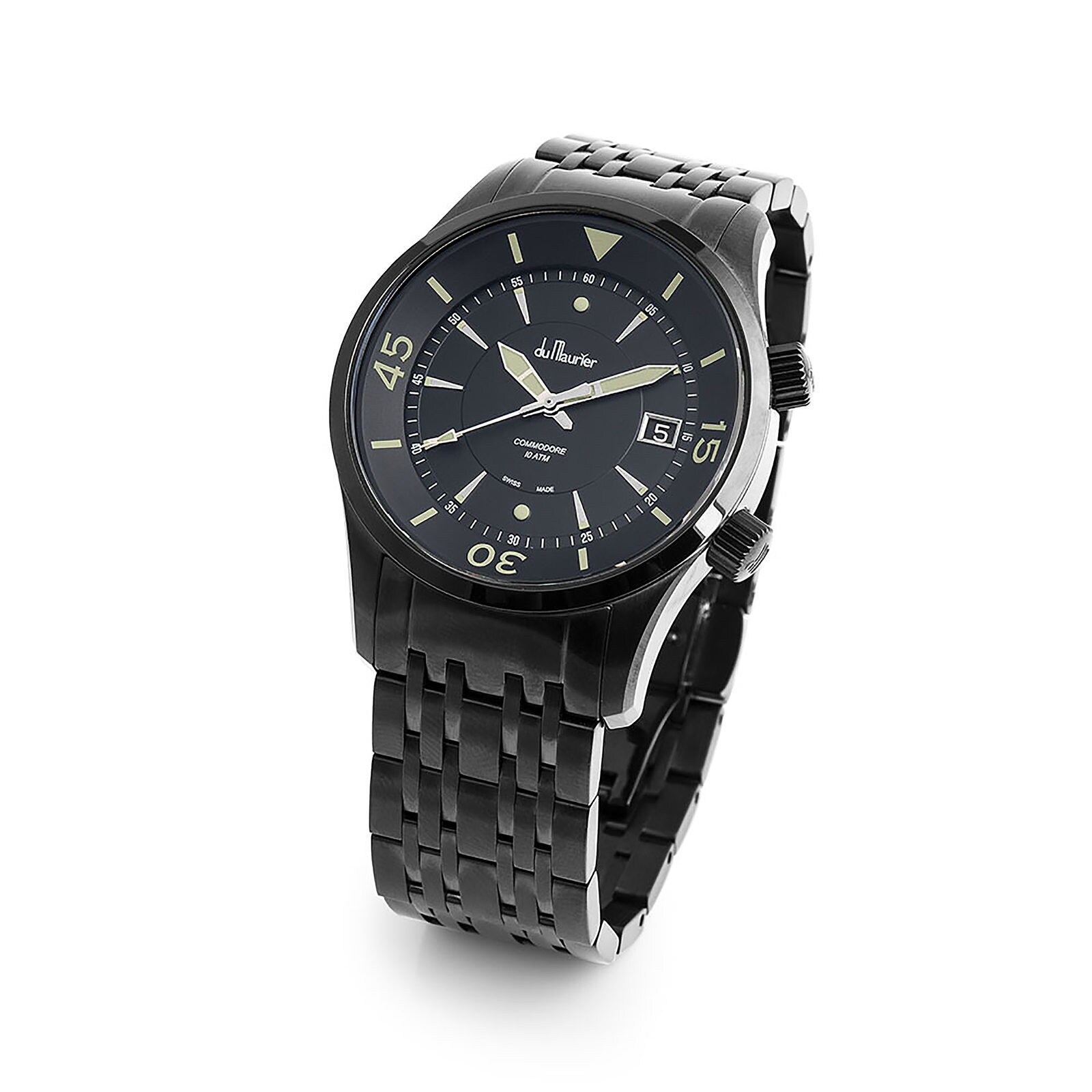 Du Maurier Commodore 41mm Mens Watch