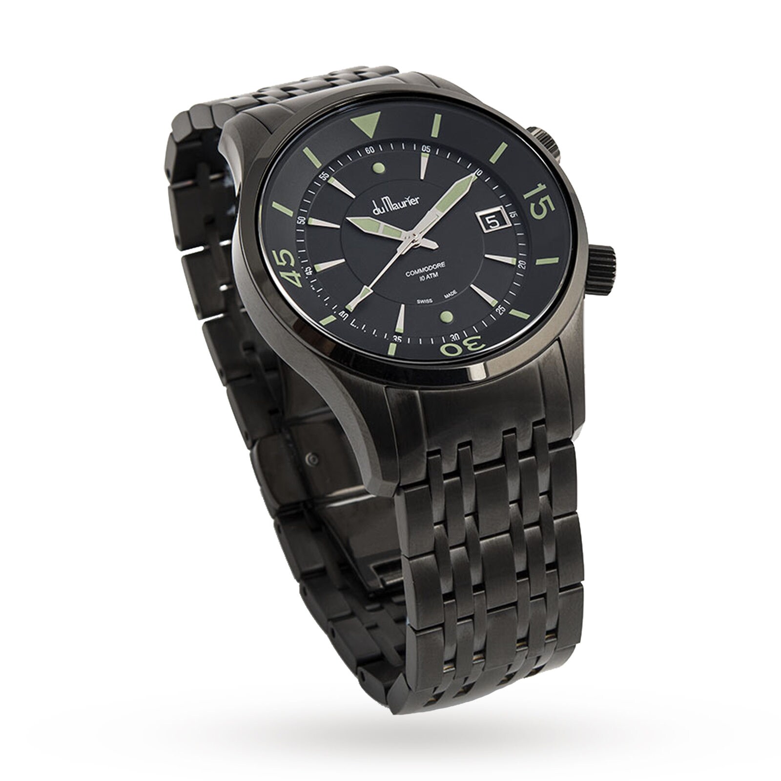 Du Maurier Commodore 41mm Mens Watch