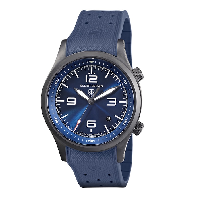 Elliot Brown Canford Deep Blue 44mm