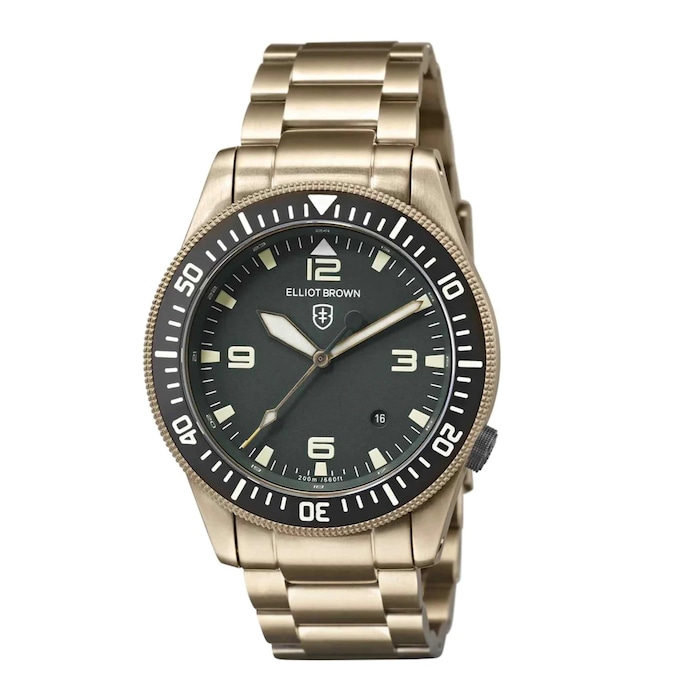 Elliot Brown Holton Nivo Bronze 43mm