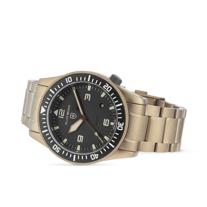 Elliot Brown Holton Nivo Bronze 43mm