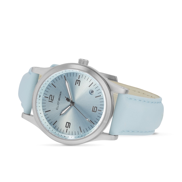 Elliot Brown Kimmeridge Aquamarine 38mm