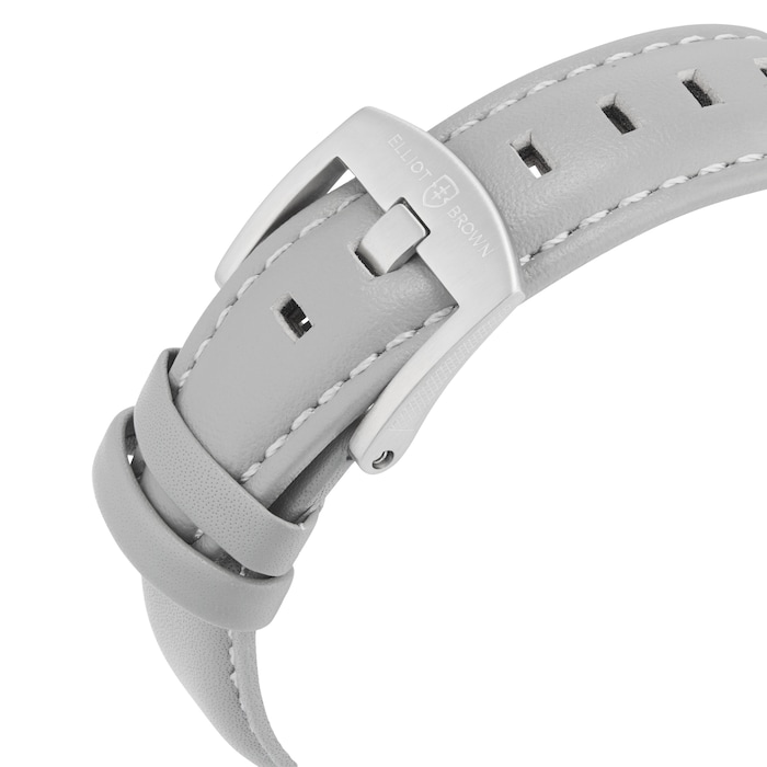 Elliot Brown Kimmeridge Silver Sunray 38mm