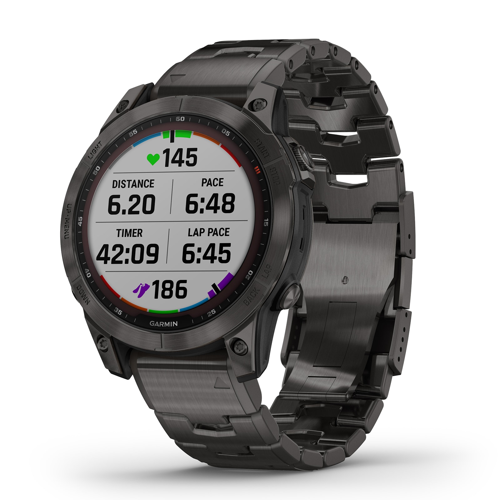 Garmin Fenix 7X Pro Sapphire Solar Carbon Gray DLC Titanium/Vented